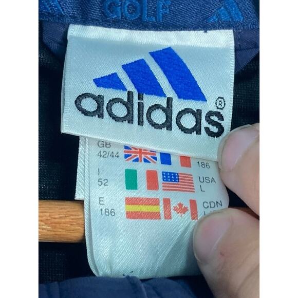 Vintage Adidas Mini Logo Full Zip Light Jacket L - Picture 7 of 7